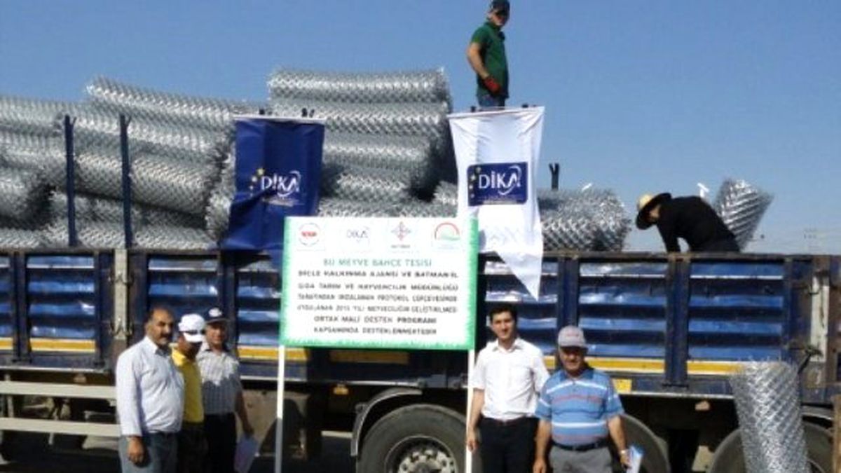 DİKA\'dan Batmana 3,3 Milyonluk Proje Desteği