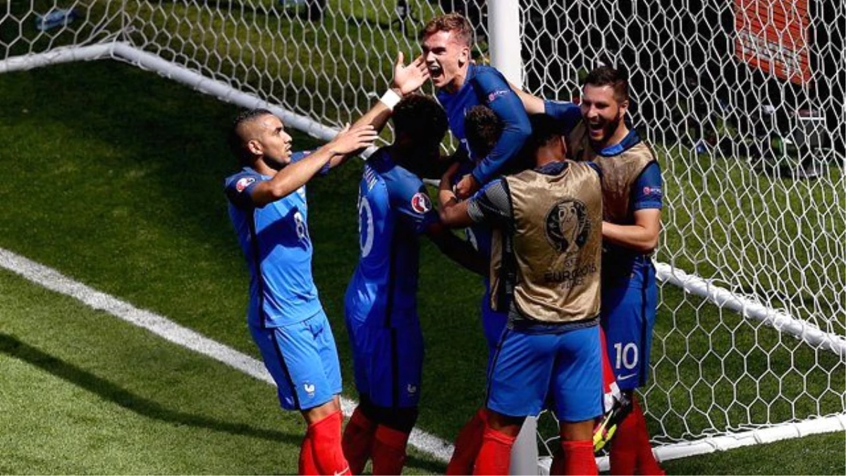 Fransa, İrlanda\'yı 2-1 Mağlup Ederek Çeyrek Finale Yükseldi