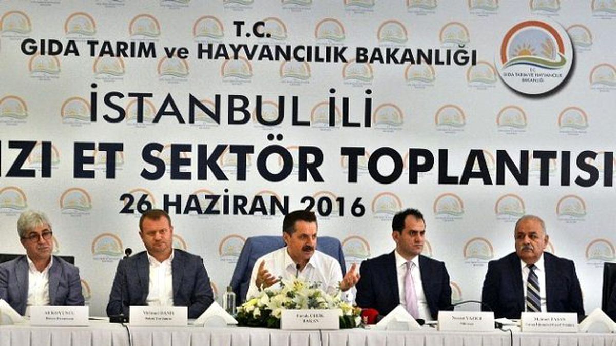 İstanbul İli Kırmızı Et Sektör Toplantısı