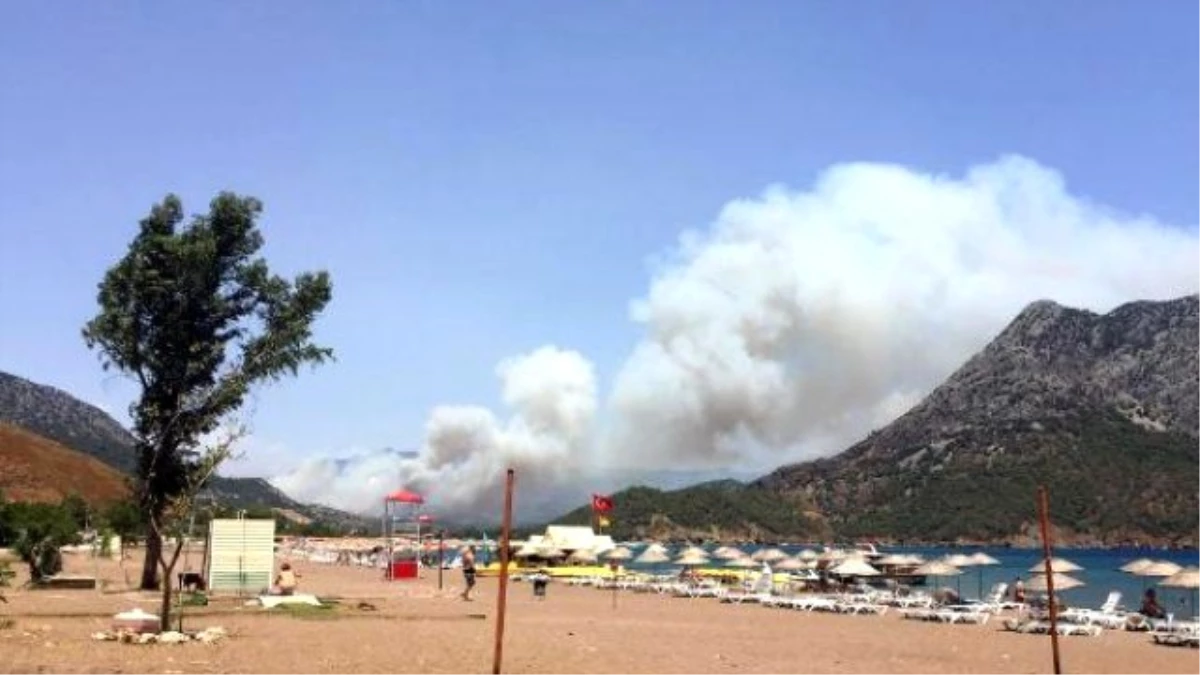 Tatil Merkezi Adrasan\'da Orman Yangını (2) - Yeniden