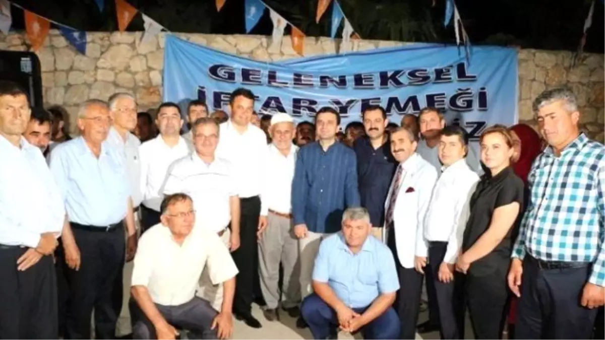 Kaş AK Parti Geleneksel İftar Yemeğinde Buluştu