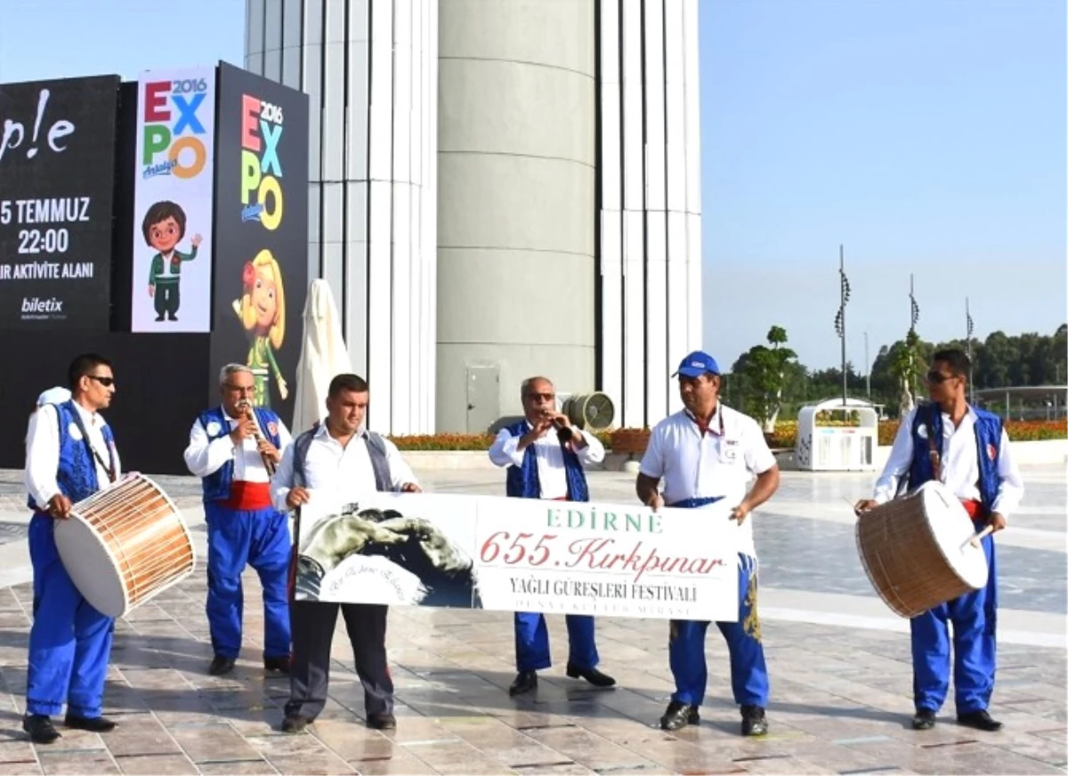 Kırkpınar Expo 2016\'da Tanıtıldı