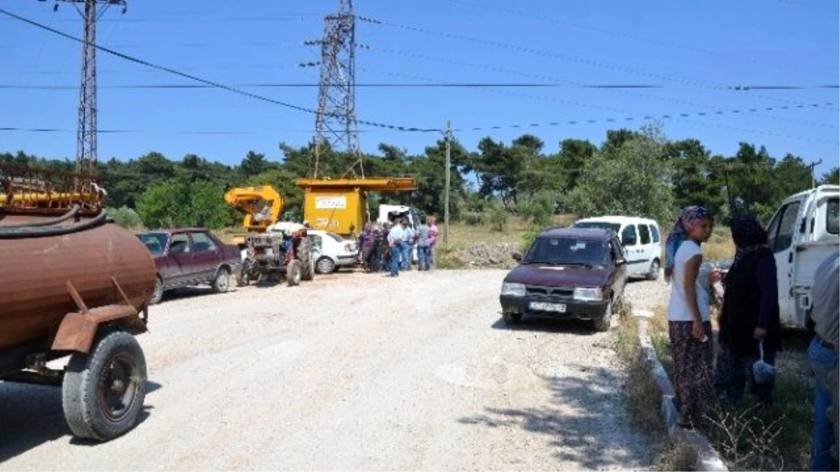 Köylülerden Kamyon Tepkisi