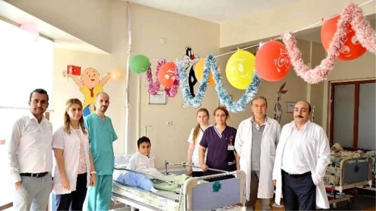 Mehmet Akif İnan Hastanesi Çocuklar İçin Eğlenceli Hale Getirildi