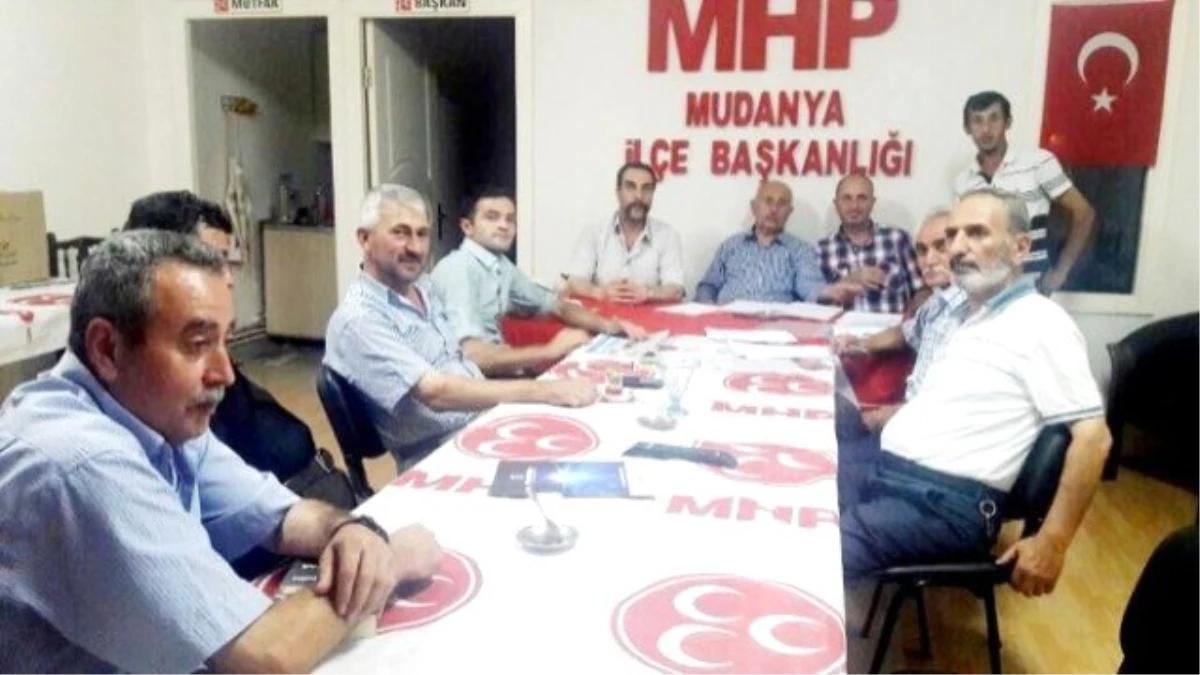 MHP Mudanya\'da Yeni Yönetim Belli Oldu