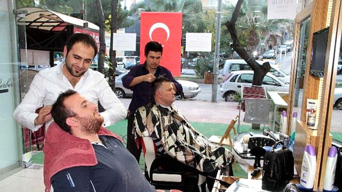 Samsun\'da Berberler 3 Temmuz Pazar Günü Açık