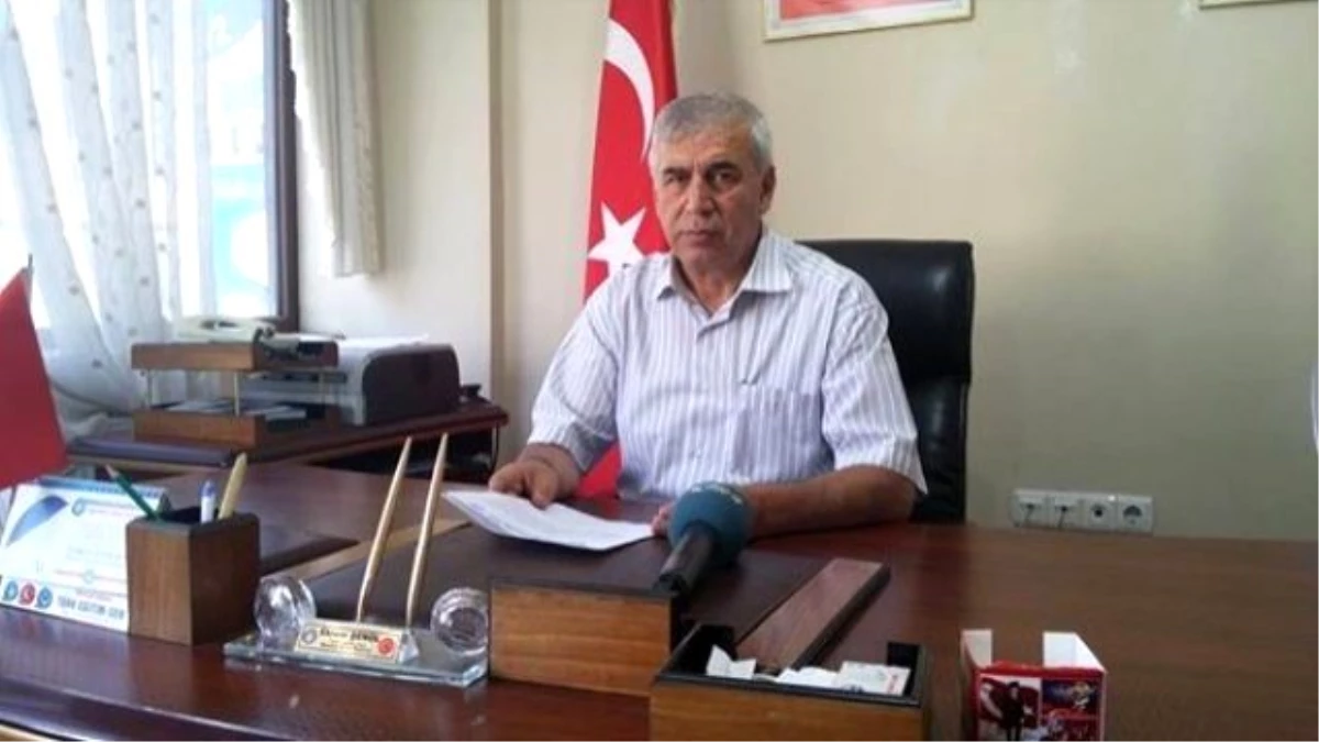 Türk Eğitim-sen Malatya Şube Başkanı Ekrem Şenol;