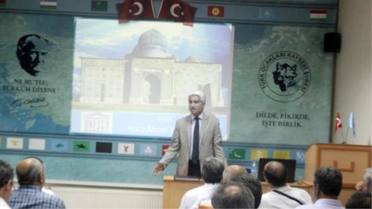 Unesco 2016 Hoca Ahmet Yesevi Yılı Etkinlikleri Başladı