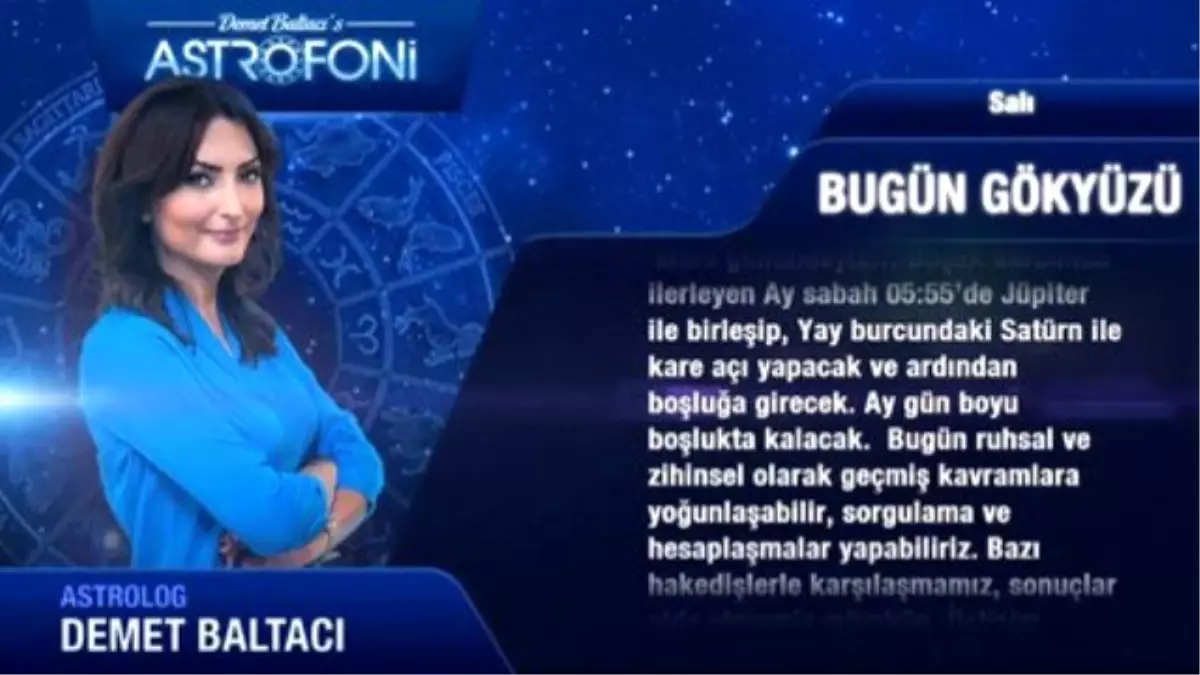 28 Haziran 2016 Salı Bugün Gökyüzü