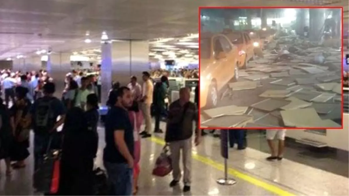 Atatürk Havalimanı'nda Yaşanan Patlama Sonrası İlk Görüntüler Geldi