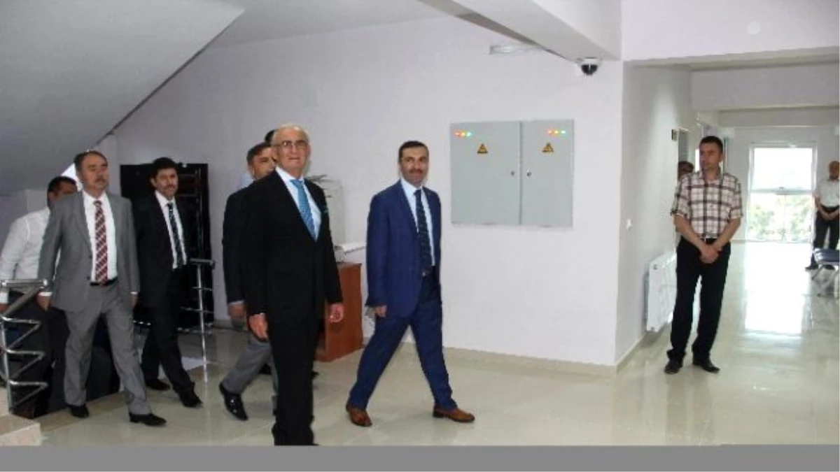Başkan Yılmaz\'dan Kavak\'taki Yeni Hizmet Binasına Ziyaret