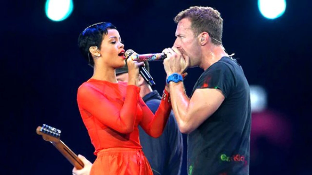 Chris Martin, Rihanna\'ya Diş Macunu Tüpü Benzetmesi Yaptı