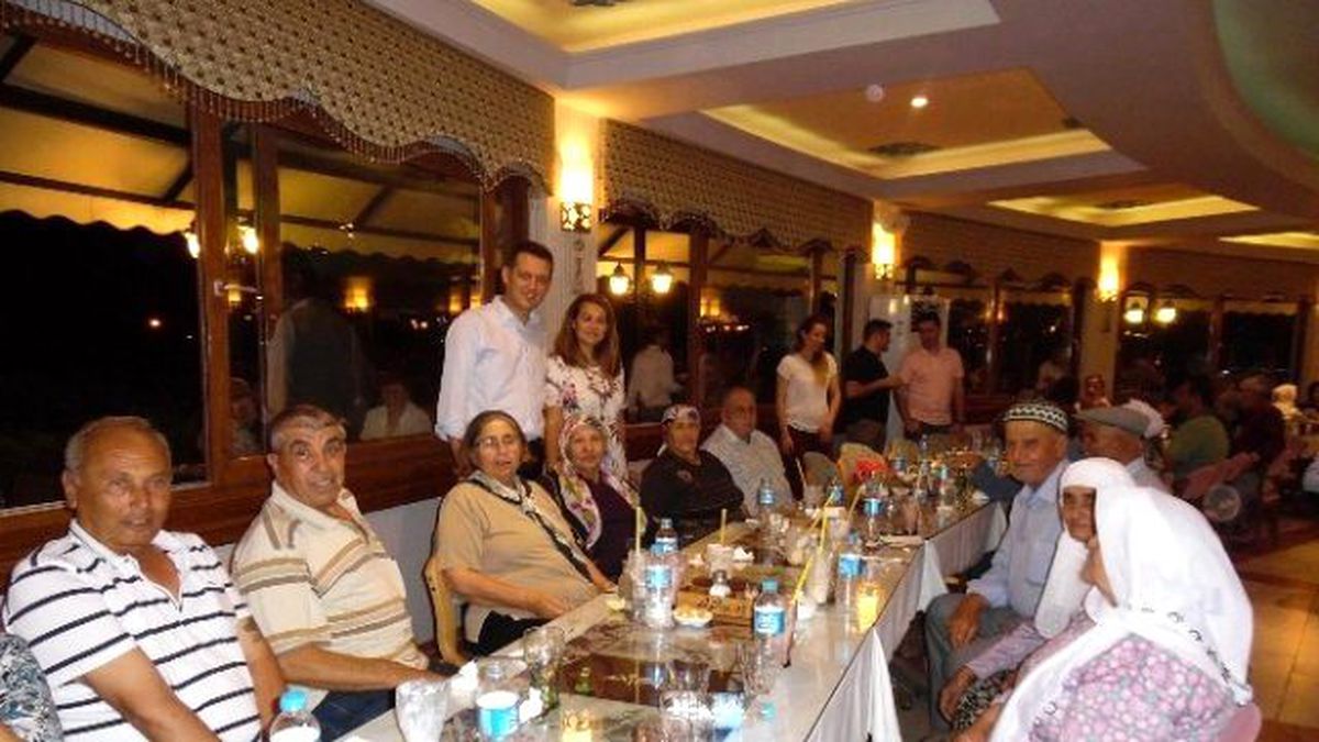 Ortaca\'da Şehit Aileleri ve Gazilere İftar Yemeği
