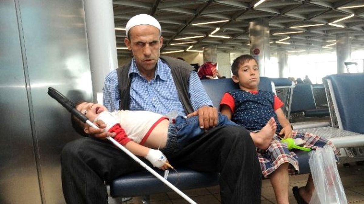 Görme Engelli Baba Hasta Çocukları İçin Yaşam Mücadelesi Veriyor