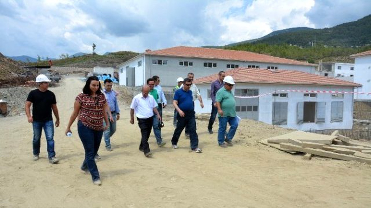 Alanya Arıtma İnşaatında Çalışmalar Sürüyor