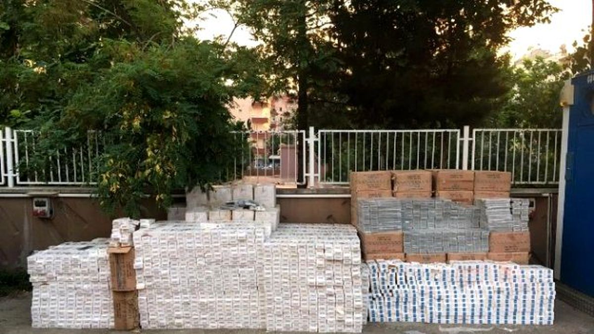 Batman\'da 85 Bin Paket Kaçak Sigara Ele Geçirildi