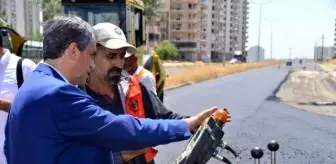 Eş Başkan Anlı Asfalt ve Yeni Yol Çalışmalarını Denetledi