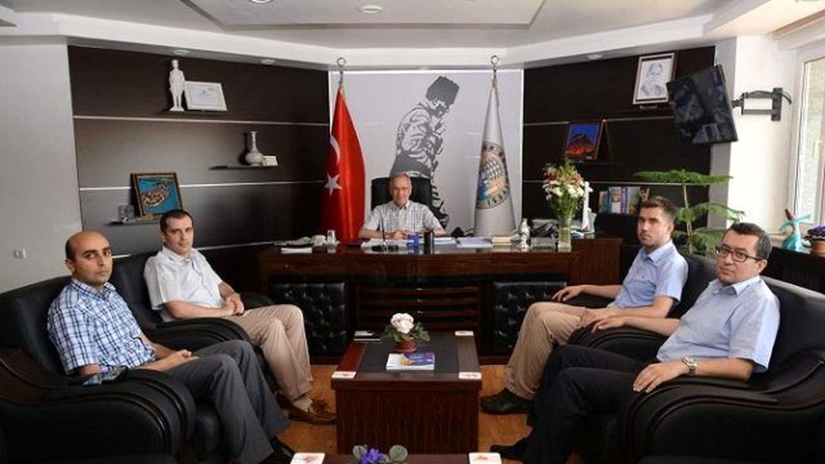 Hakim Savcılardan Başkan Acar\'a Veda Ziyareti