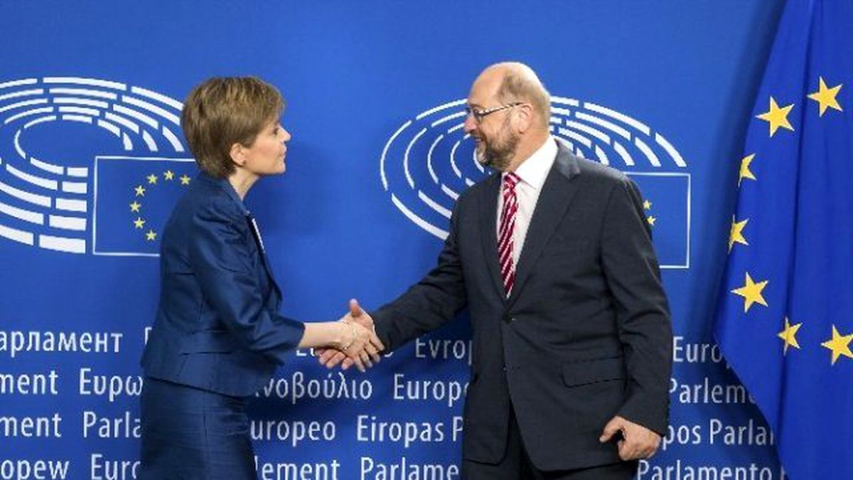 İskoçya Başbakanı Sturgeon, Schulz ile Görüştü