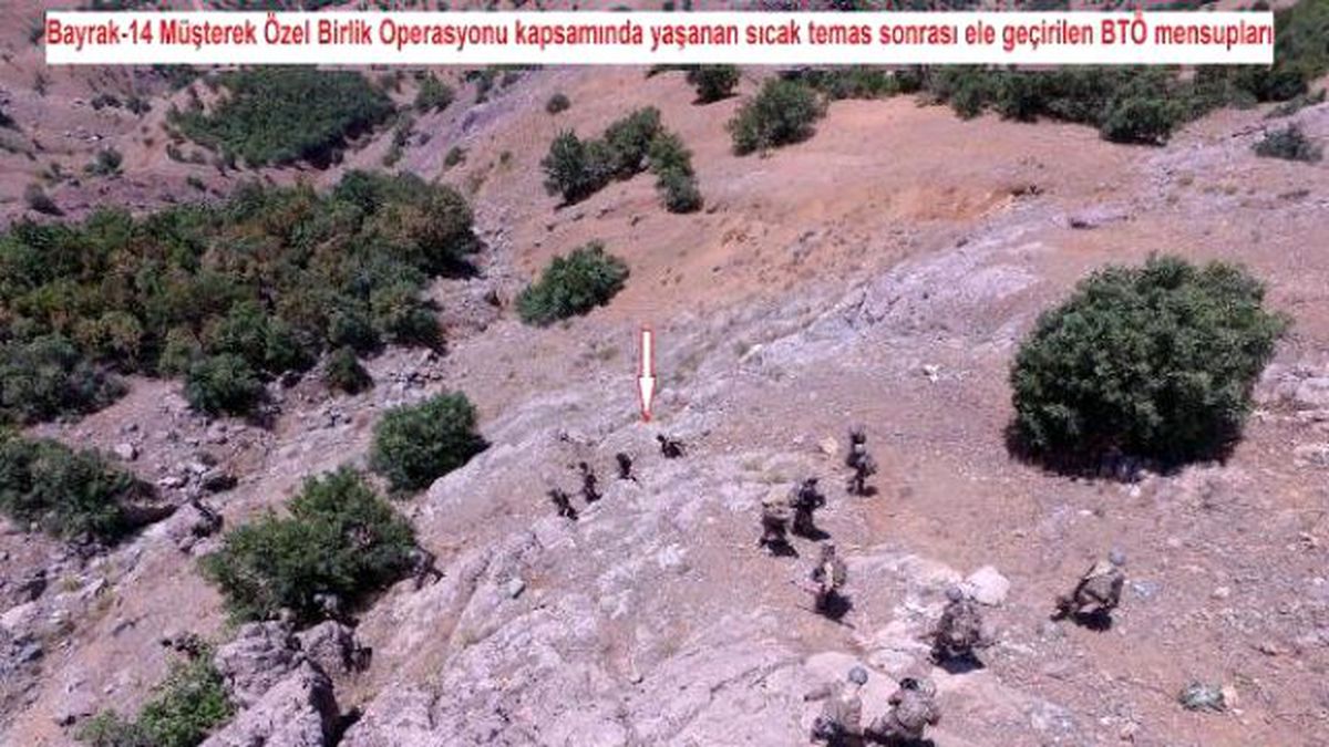Diyarbakır\'da Dumanların Yükseldiği Bölgeden 6 Terörist Çıktı