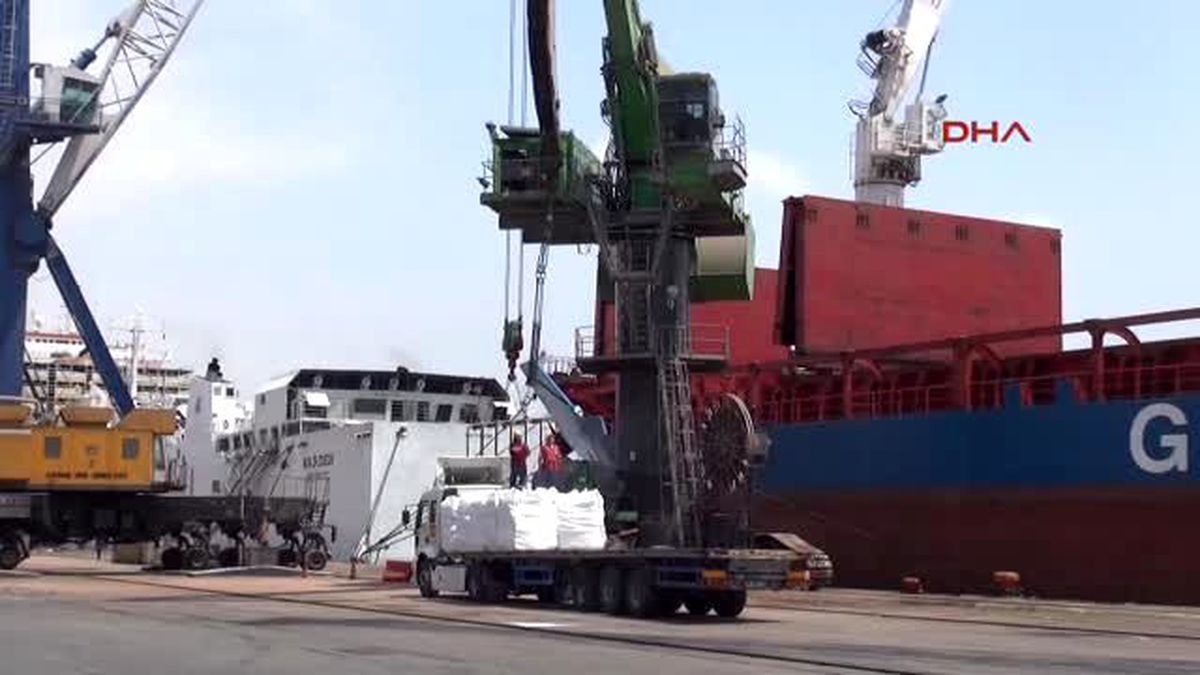 Mersin Yükleme Başladı