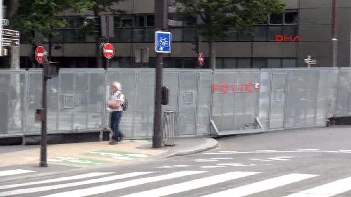 Paris\'te Çalışma Yasası Protestolarında 38 Gözaltı