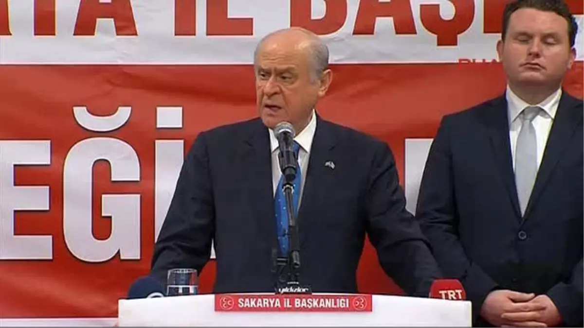 Samsun MHP Genel Başkanı Devlet Bahçeli Sakarya İl Teşkilatının Düzenlediği İftar Programında...