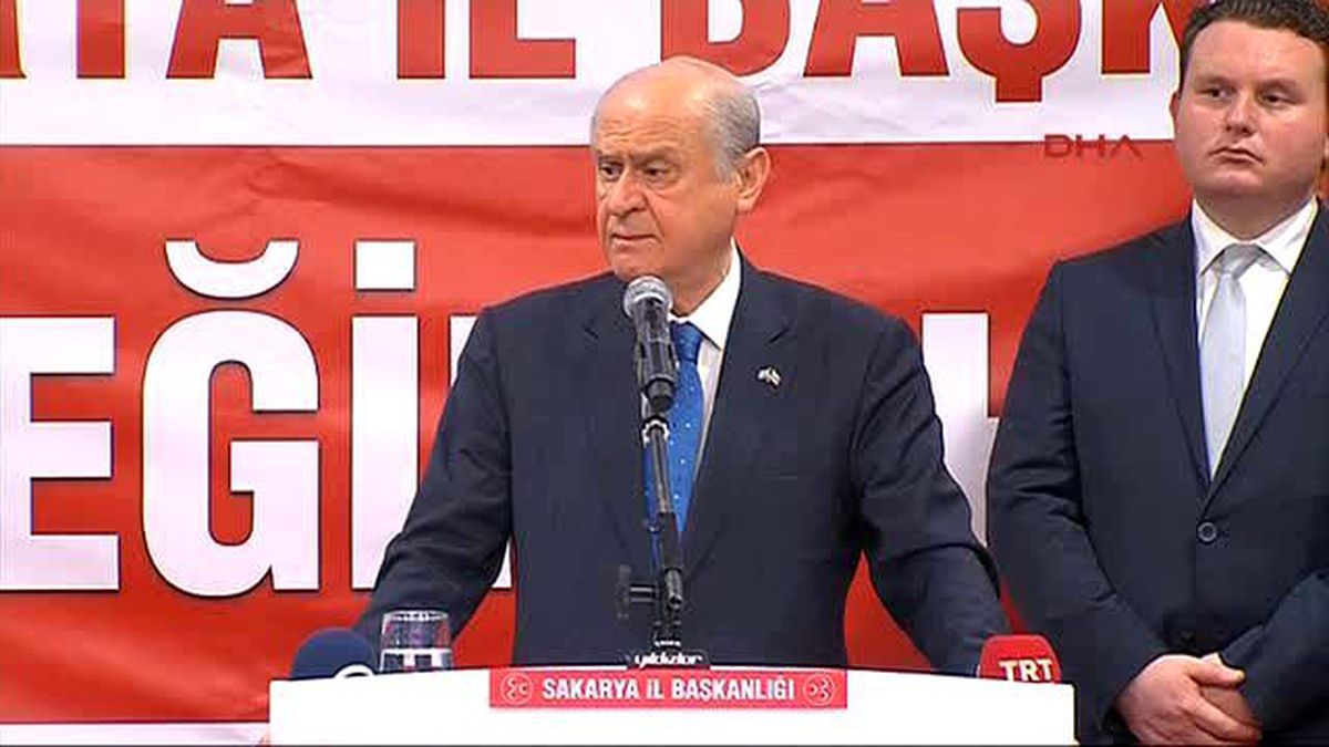 Samsun MHP Genel Başkanı Devlet Bahçeli Sakarya İl Teşkilatının Düzenlediği İftar Programında...