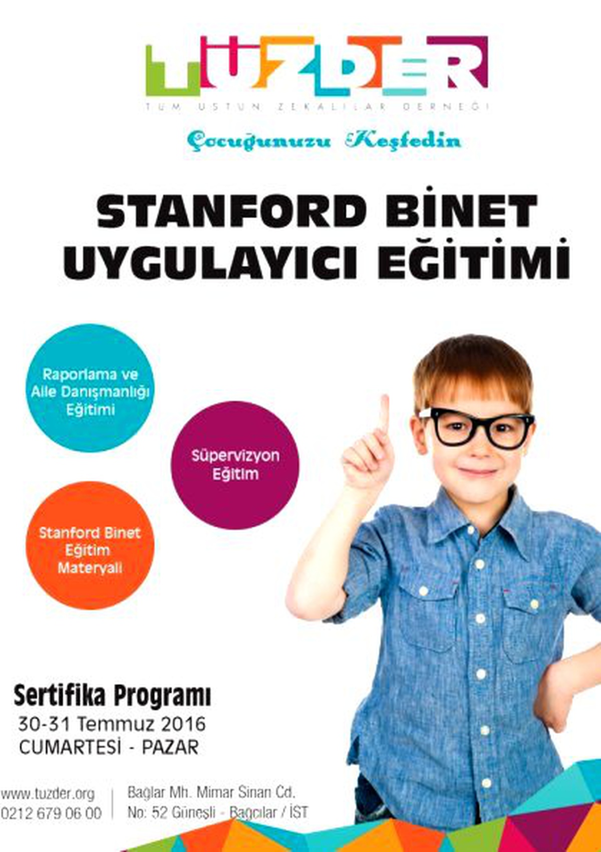 Stanford Binet Zeka Testi Uygulayıcı Eğitimi