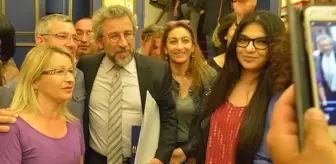 Strasbourg'ta Can Dündar ile Dayanışma Gecesi