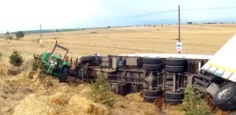 Bandırma Yolundaki TIR Traktöre Arkadan Çarptı: 2 Ölü, 4 Yaralı