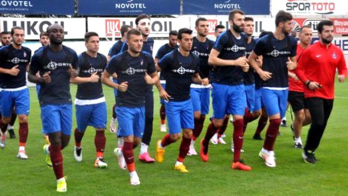 Trabzonspor Çalışmalarını Sürdürdü
