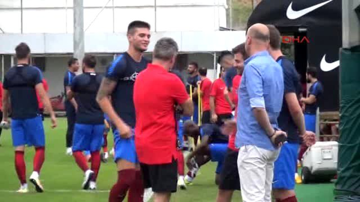 Trabzonspor Çalışmalarını Sürdürdü