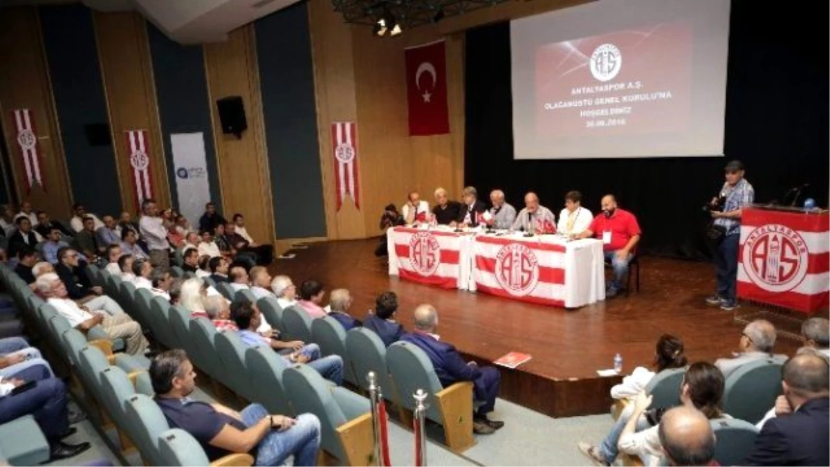 Antalyaspor\'un Yeni Başkanı Ali Şafak Öztürk