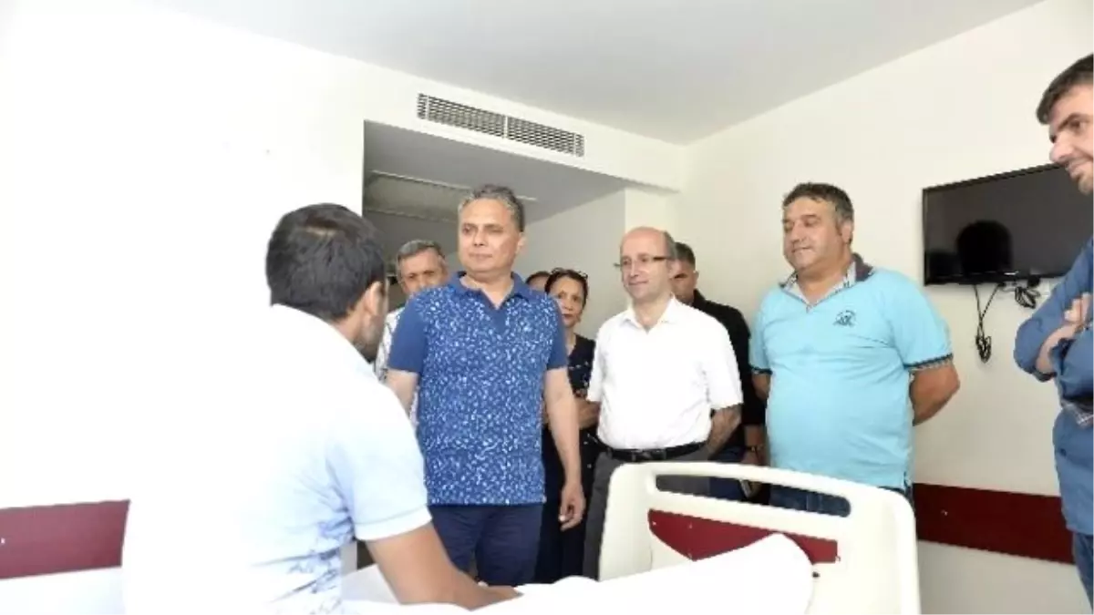 Başkan Uysal\'dan Hastane Ziyareti