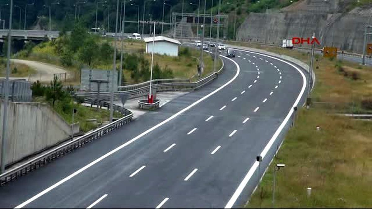 Bolu Tem Otoyolu Açıldı