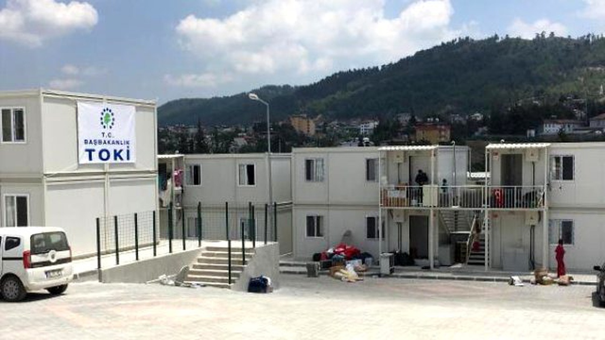 Çadır Kentten Konteyner Kente Taşınıyorlar