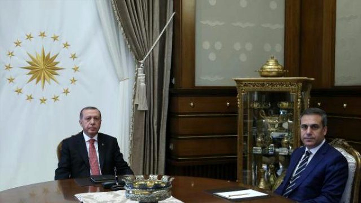 Cumhurbaşkanı Erdoğan, MİT Müsteşarı Fidan\'ı Kabul Etti