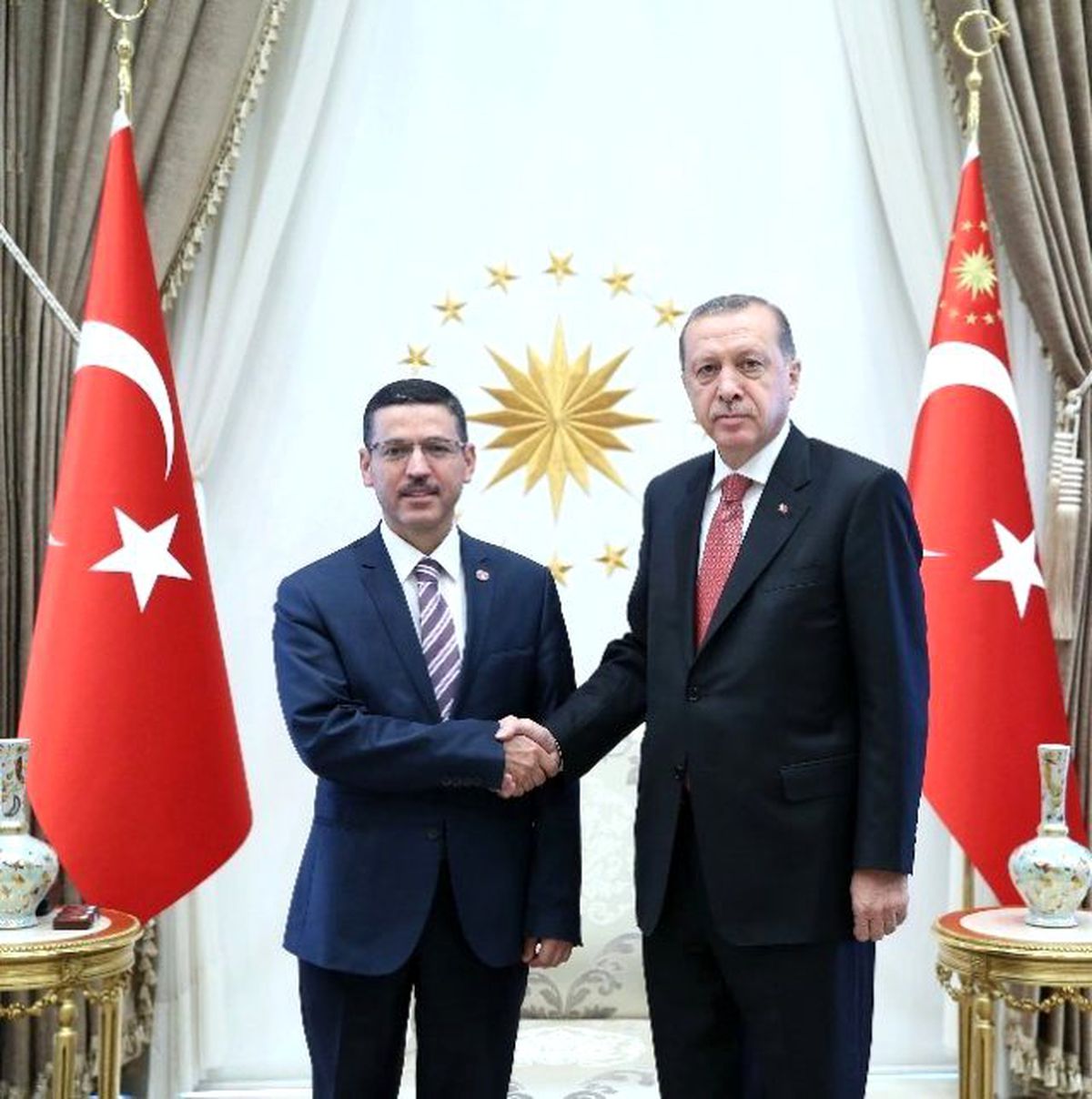 Cumhurbaşkanı Erdoğan Sayıştay Başkanı Baş\'ı Kabul Etti