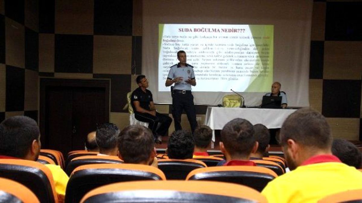 Dalgıç Polislerden Cankurtaranlara Eğitim