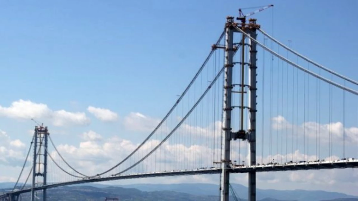 Körfezin İki Yakasını Bağlayan Osmangazi Köprüsü Bugün Açılıyor