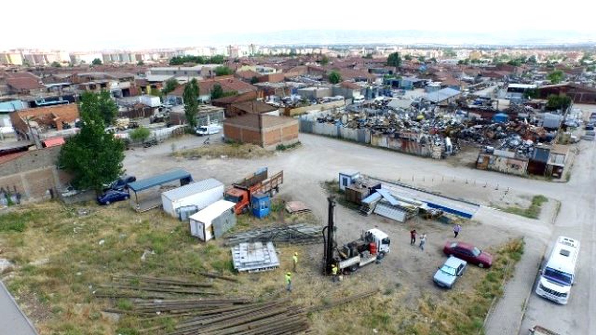 Küçük Sanayi Sitesi\'nde Zemin Etüdü Çalışmaları Başladı