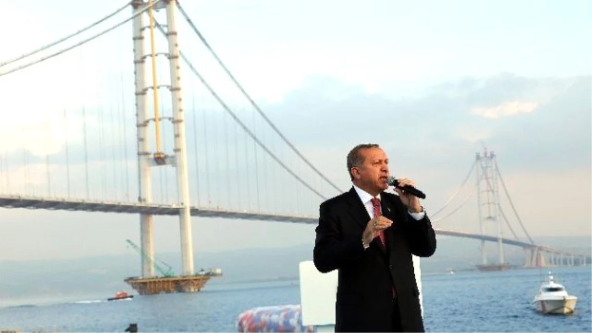 Osmangazi Köprüsü, Cumhurbaşkanı\'nın Katıldığı Törenle Trafiğe Açıldı