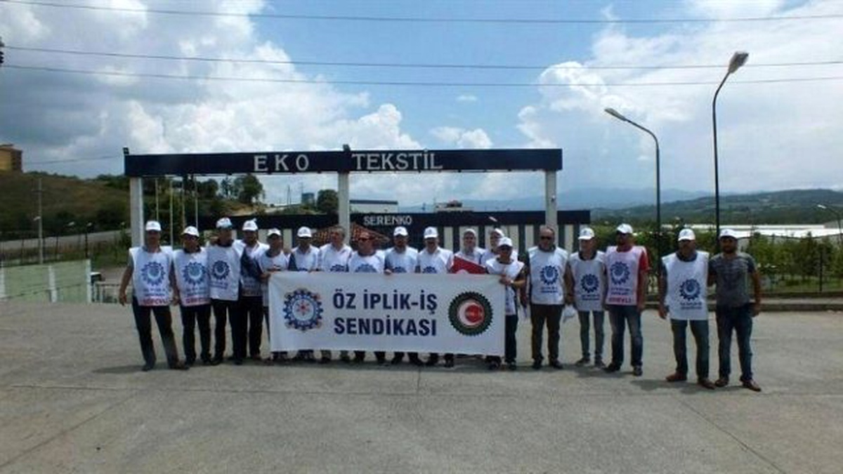 Öz İplik-iş Sendikası\'ndan İşçilere Destek