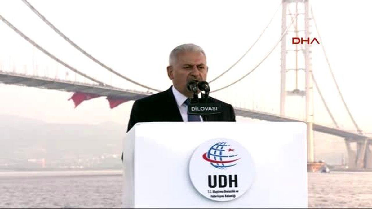 Sakarya -Cumhurbaşkanı Erdoğan ve Başbakan Binali Yıldırım Osmangazi Köprüsü\'nün Açılış Töreninde...
