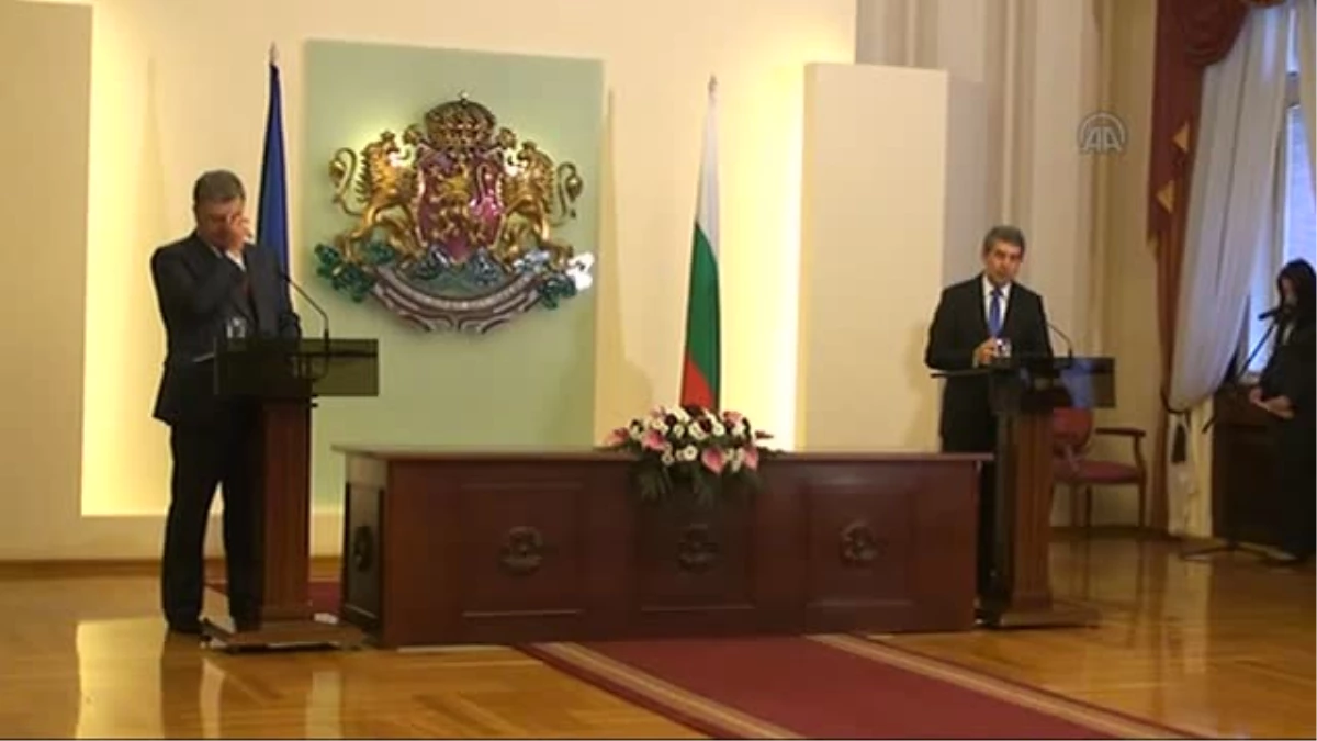 Ukrayna Devlet Başkanı Poroşenko Bulgaristan\'da