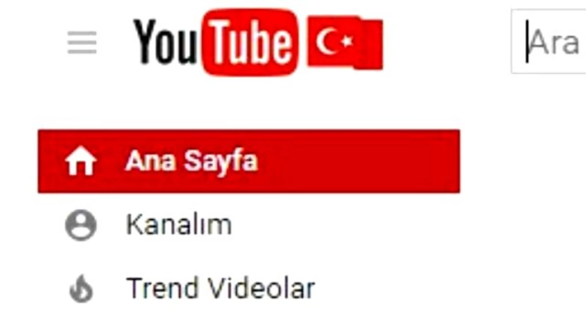 Youtube Logosunun Yanına Türk Bayrağı Ekledi