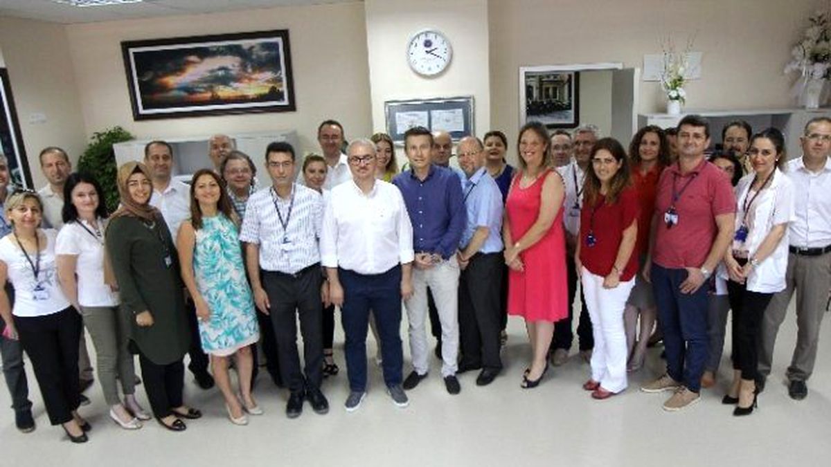 Aü Hastanesi Bayramlaştı