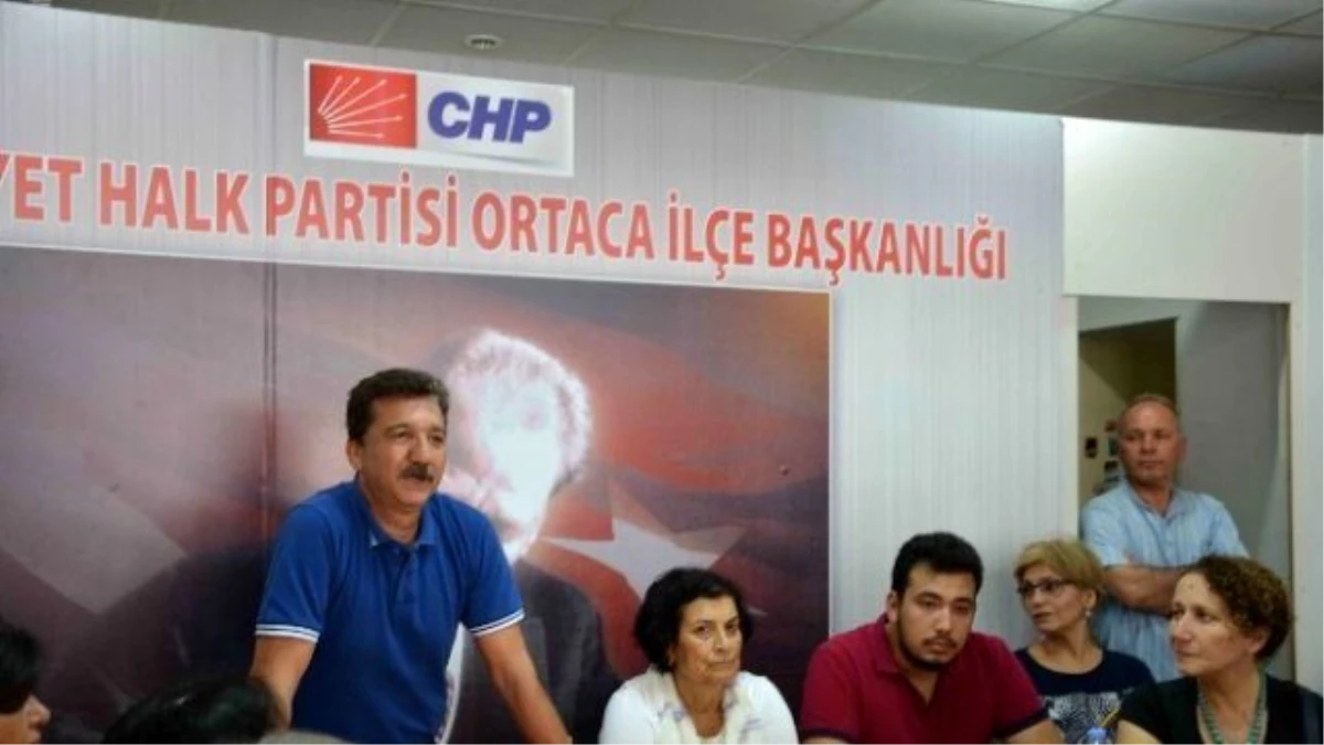 CHP Ortaca İlçe Başkanı Sertkaya; "Terörü Lanetliyorum"