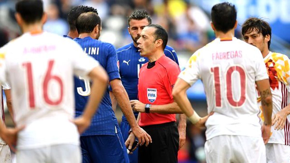 Cüneyt Çakır, İtalya - İspanya Maçından Geçer Not Alamadı